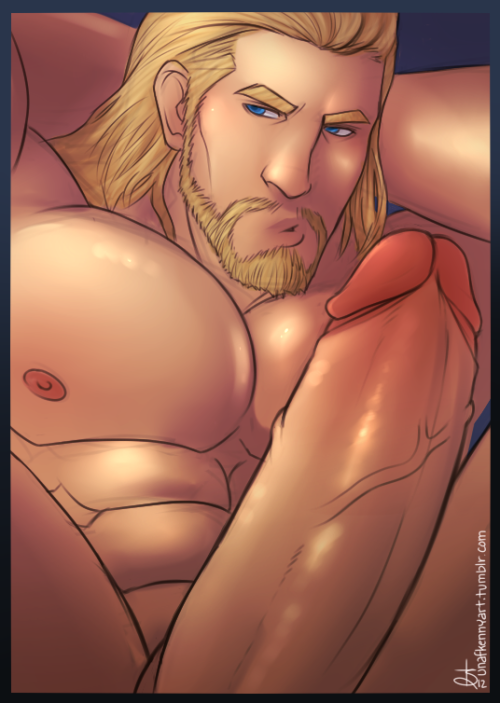 unafkennyart:Thor :D In preparation for The Avengers Movie. :D