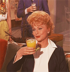 A Vintage Girl At Heart (mariedeflor: Lucille Ball drinking alcohol in...)