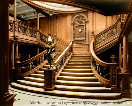 titanicfanatic93: Colorized interior photos... : for those in peril