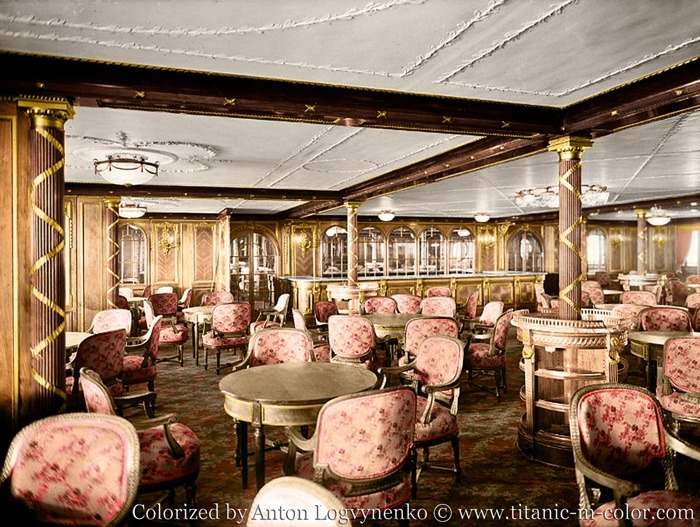 titanicfanatic93: Colorized interior photos... : for those in peril