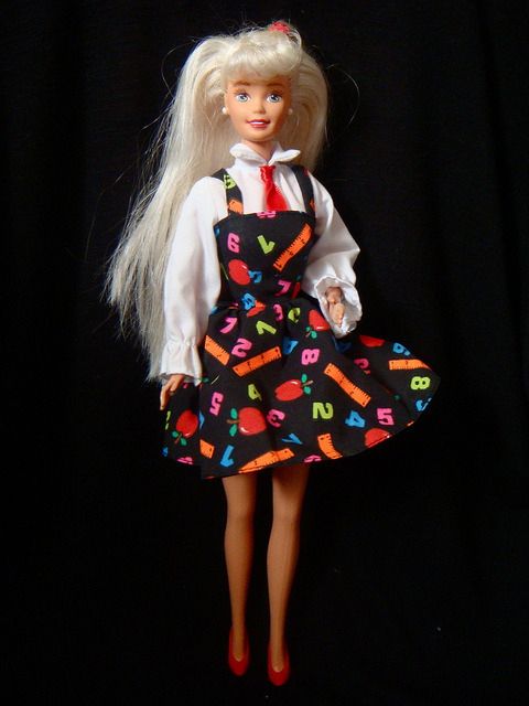 barbie teacher 90s