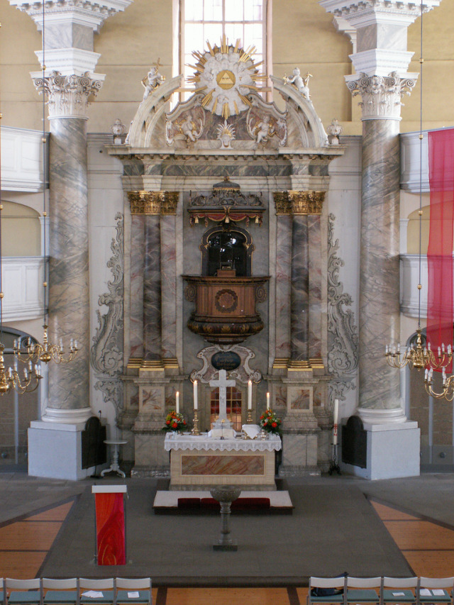 Lord Lavendre, A Lutheran altar fromSt. Trinitatiskirche (Holy...