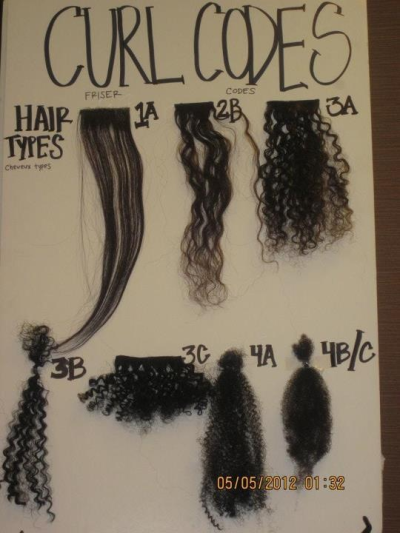 Shea Moisture Hair Type Chart