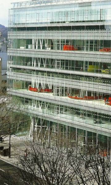 nicholas-buffon:<br /><br />Toyo Ito, Sendai Mediatheque, Sendai, Japan, 2002<br />