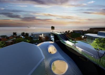 late-nightsnack:<br /><br />Jeju Cocoon House by Planning Korea <br />