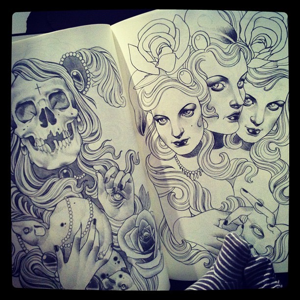 emily rose murray sketchbook