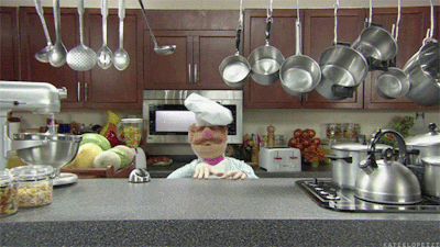 Image result for muppets baking gif