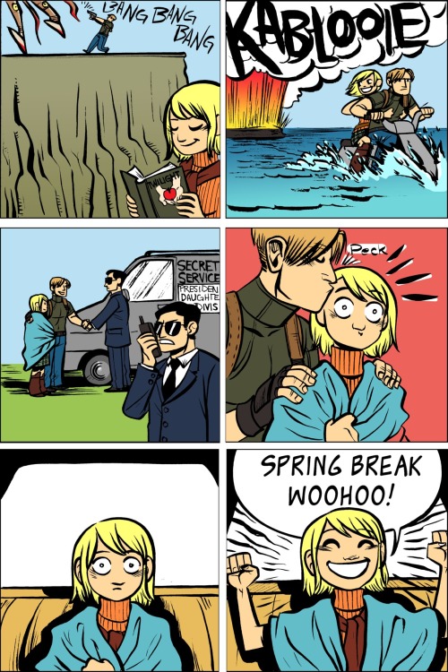 faitherinhicks:A ridiculous Resident Evil 4 comic I did a few...