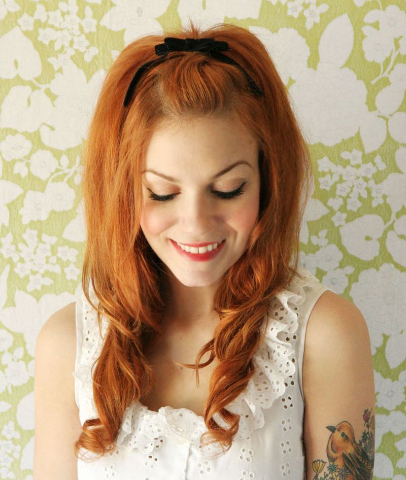 Modcloth On Tumblr Ever Wonder How To Pin Back Your Bangs In A