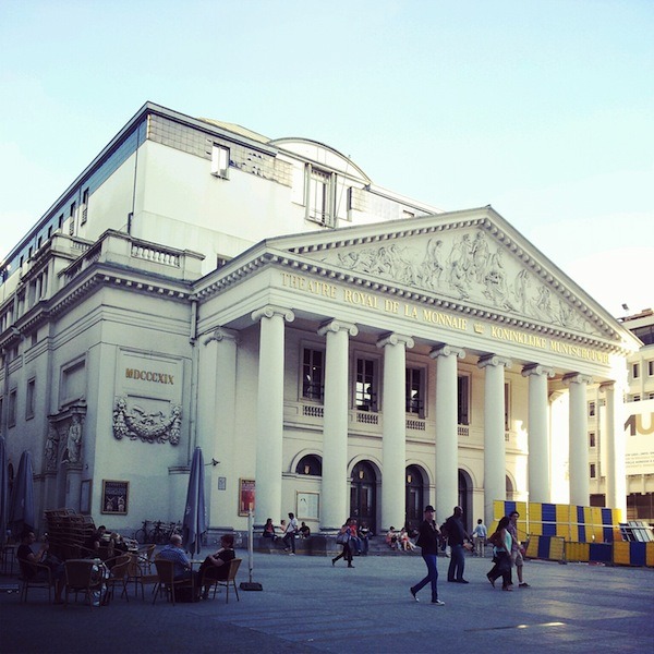 Life In Brussels — The opera house, Brussels, Belgium.