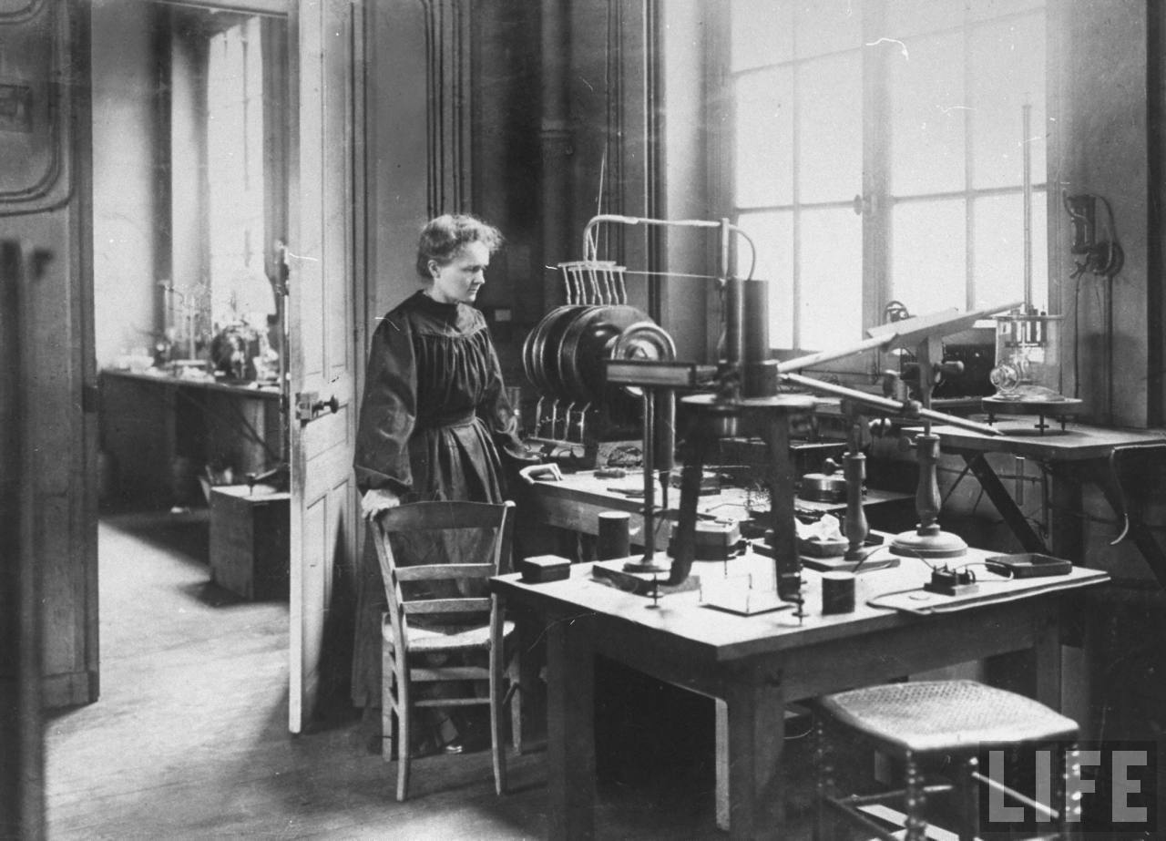 what did marie curie experiment