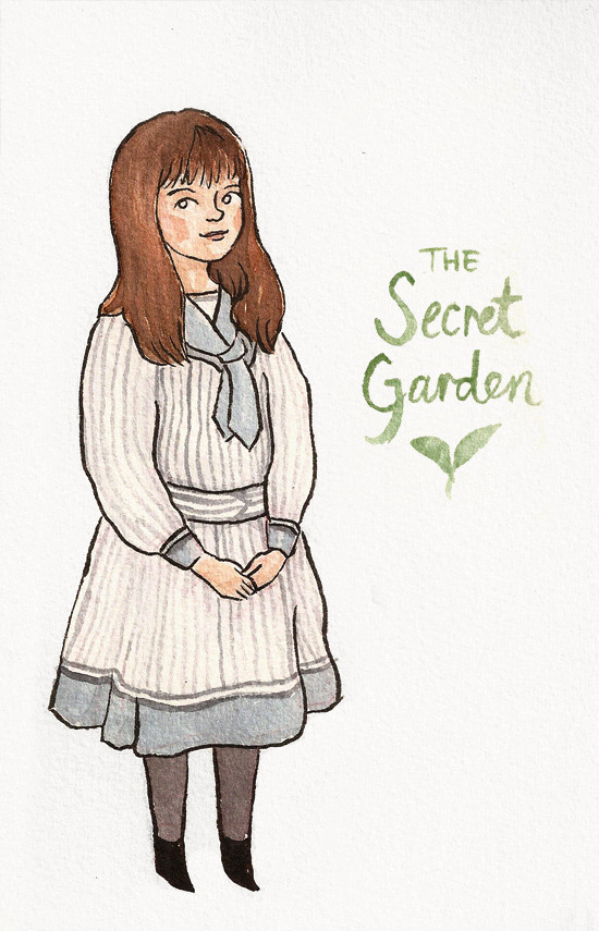 366 Portraits Day 147 Mary Lennox From The Secret Garden