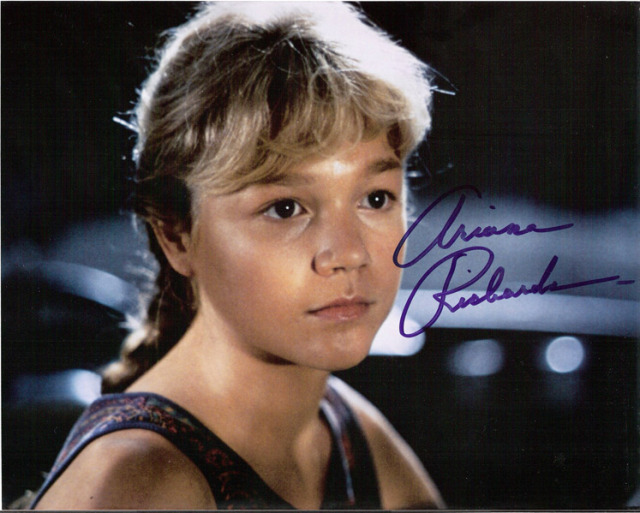 jurassiraptor, Ariana Richards autographed photos To go along...