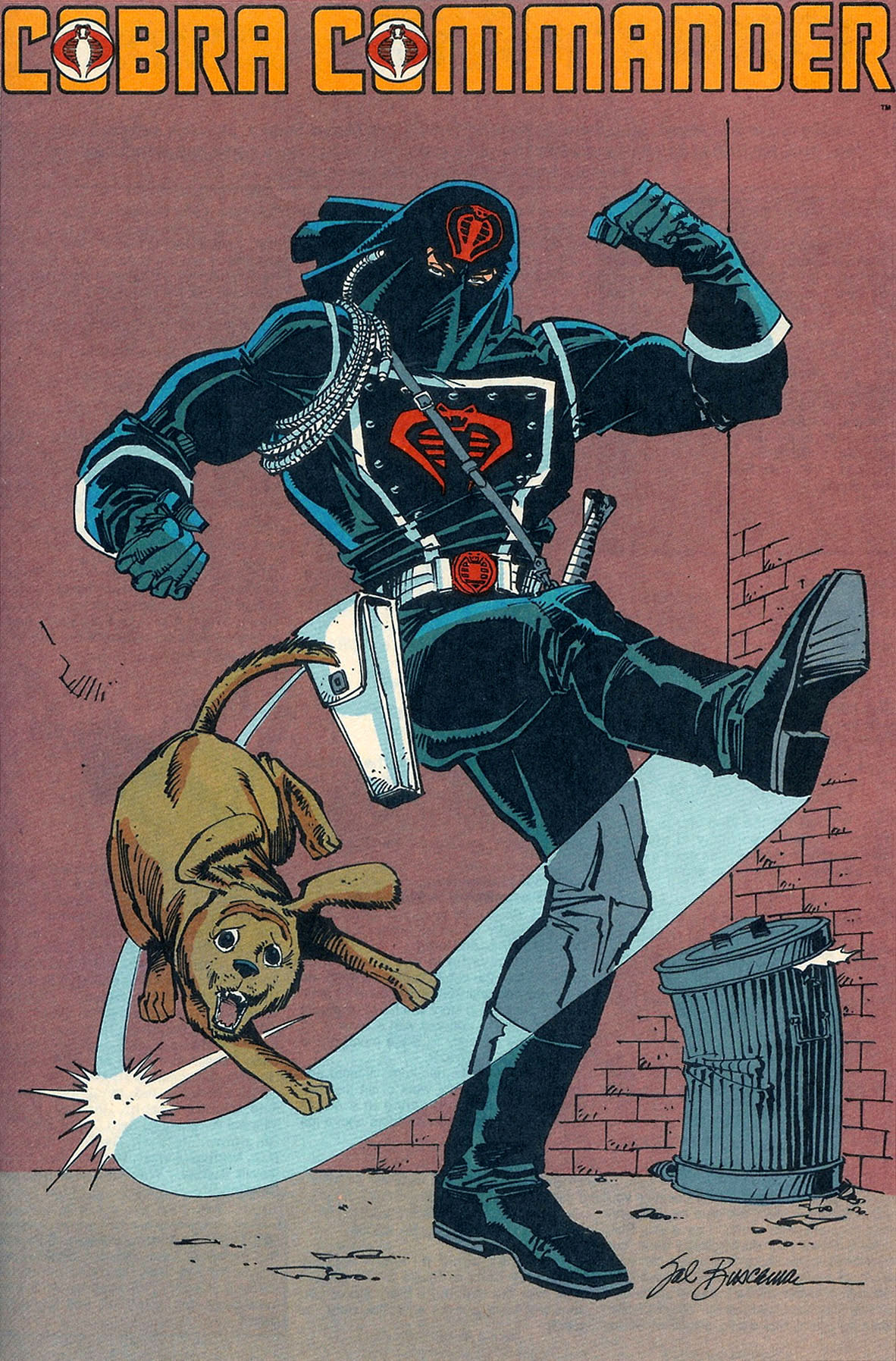 The City of Monzville, Cobra Commander is by far my favorite character...