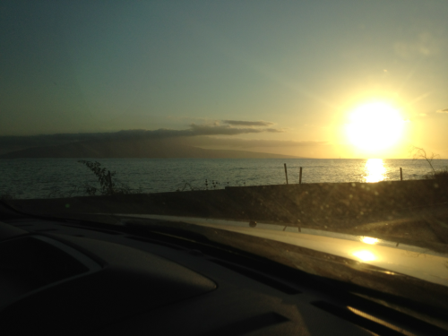 Maui sunset drive