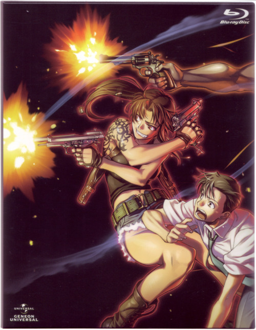 michawha:Black Lagoon blu-ray covers.