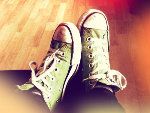 green converse on Tumblr
