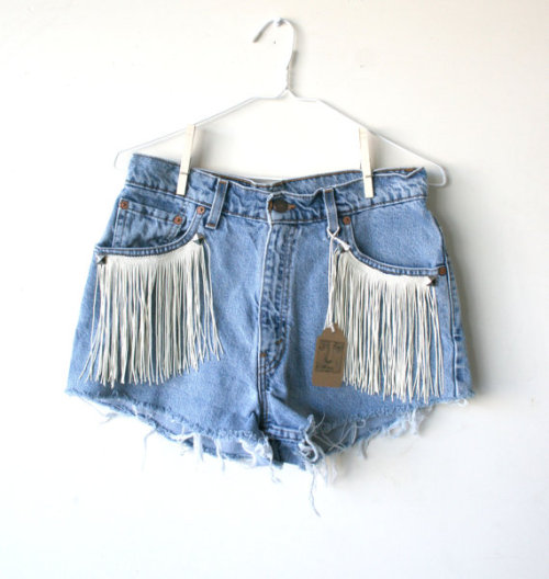 fringe shorts on Tumblr