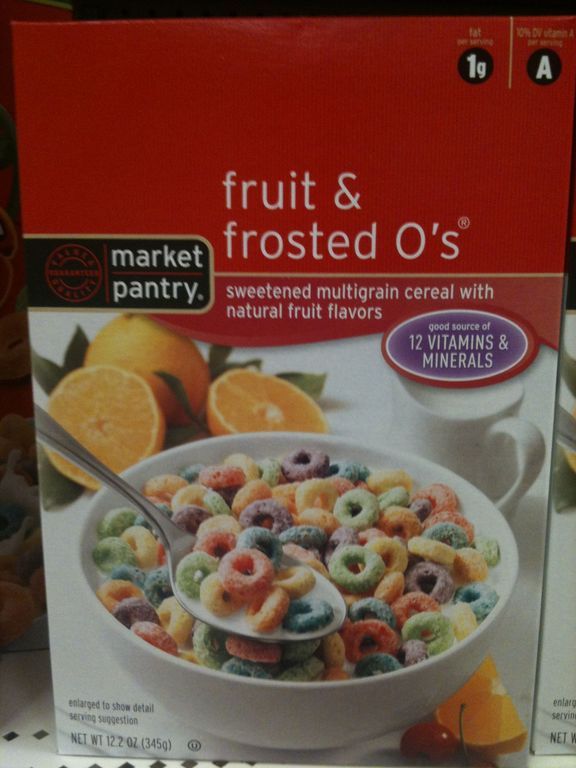 Off Brand Web Log Fruit Frosted O S Market Pantry Target