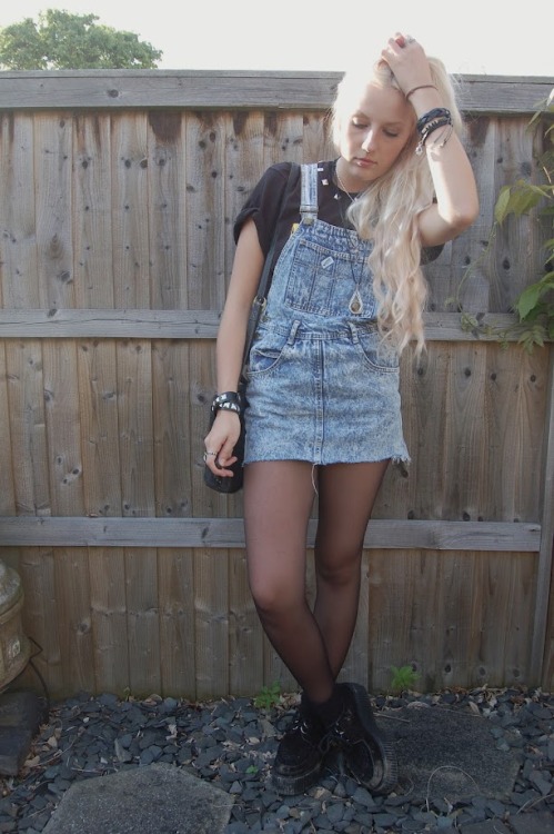 denim overalls on Tumblr