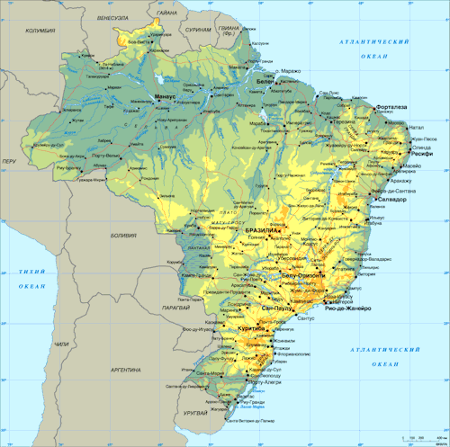 A LAPISEIRA | TopoGraphic map of | 016 | Brazil | source