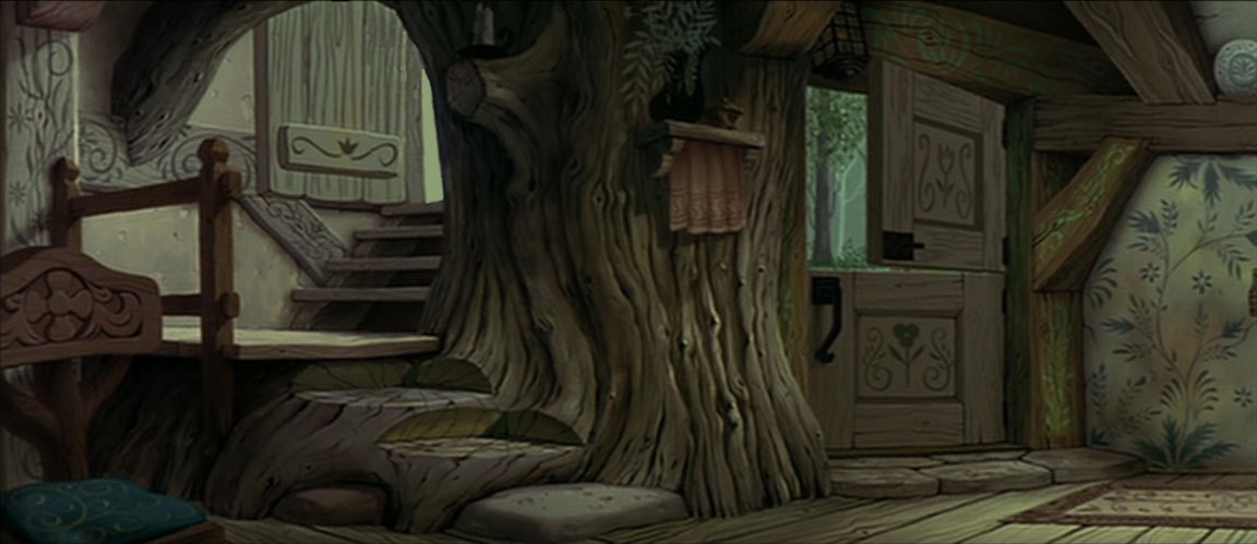 The Art Of Walt Disney S Sleeping Beauty Inside The Cottage