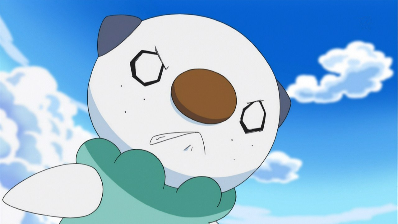 Oshawott is cute when he’s jealous at the random in my head