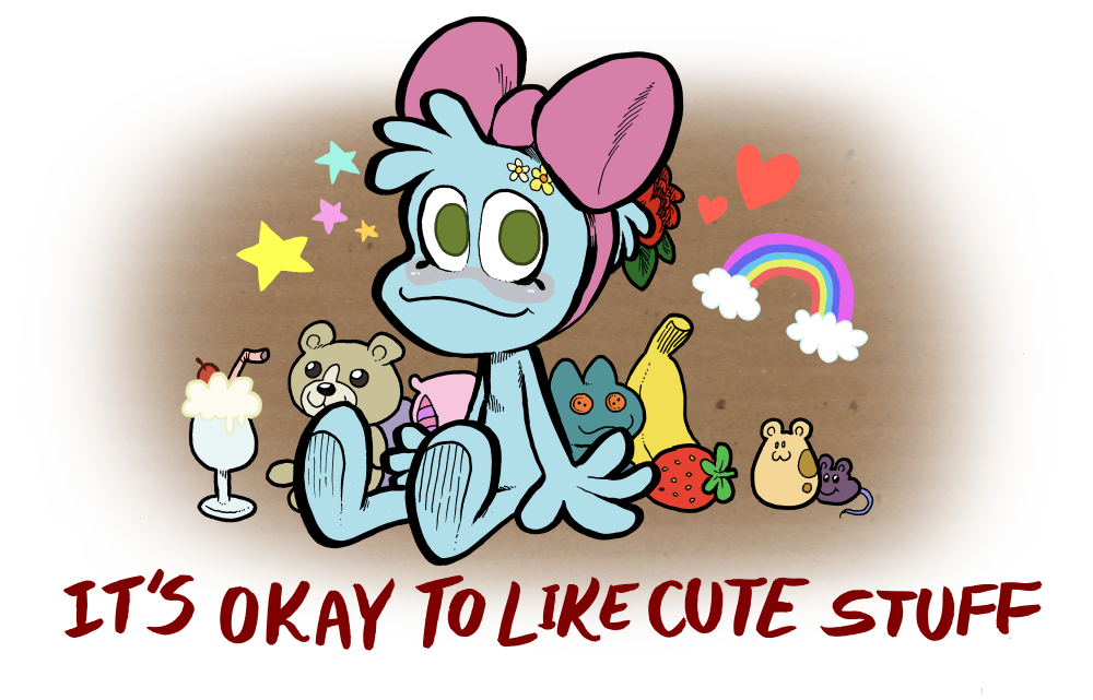 I like to be cute. Shmorky Art. Shmorky. Cute stuff.