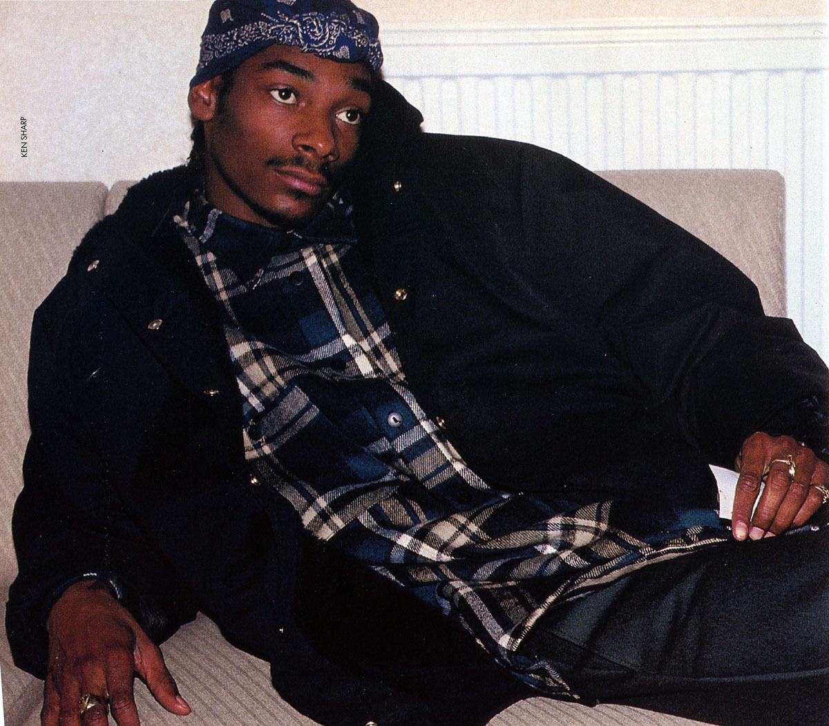 Snoop Dogg, Q Magazine, 1994. Photo: Ken Sharp - Oh, It's The 90s.