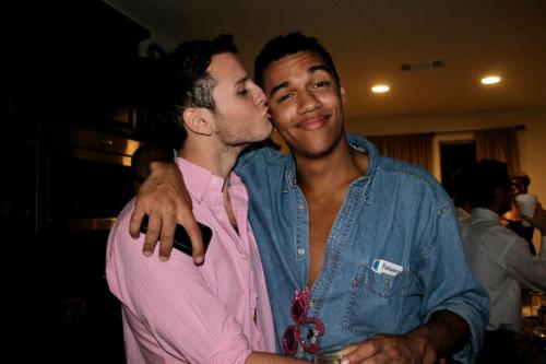 roarykooper:me and my boo. being all gay for each other and...