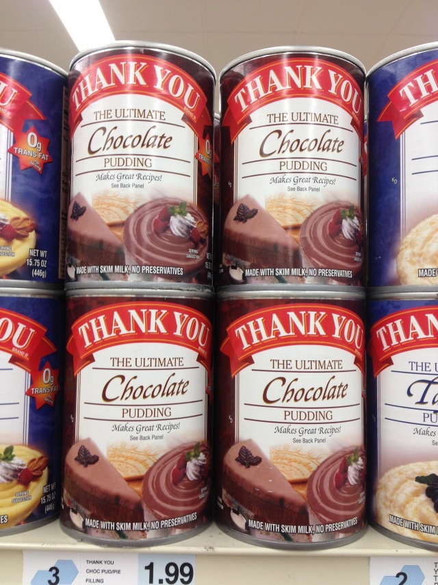 Thank You (The Ultimate Chocolate Pudding) - off-brand web log