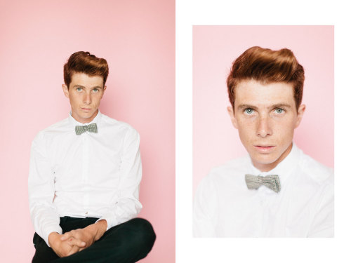 Dan Cloake, hair by Tessa Suderman