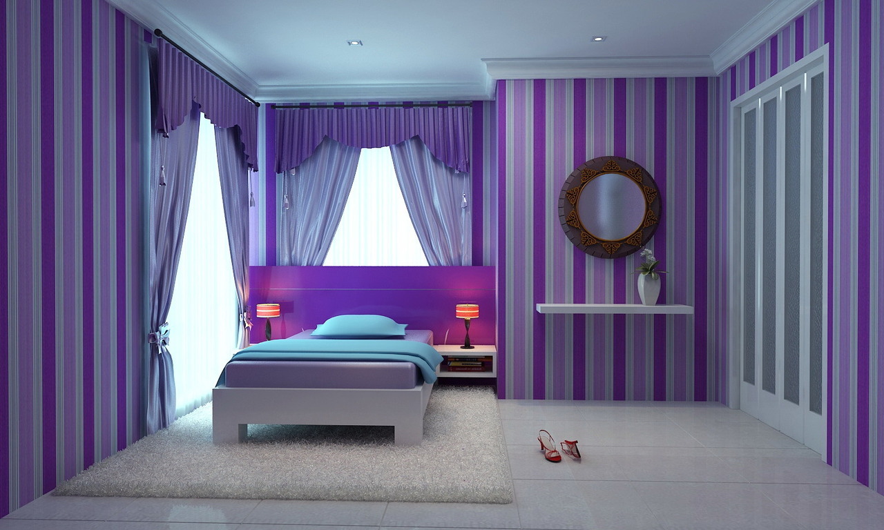 ambience-consultant • CUTE PINK AND PURPLE GIRLS' BEDROOMS ...