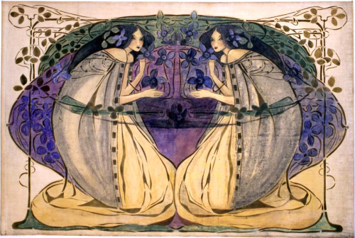 hint-of-patchouli:spring-frances macdonald