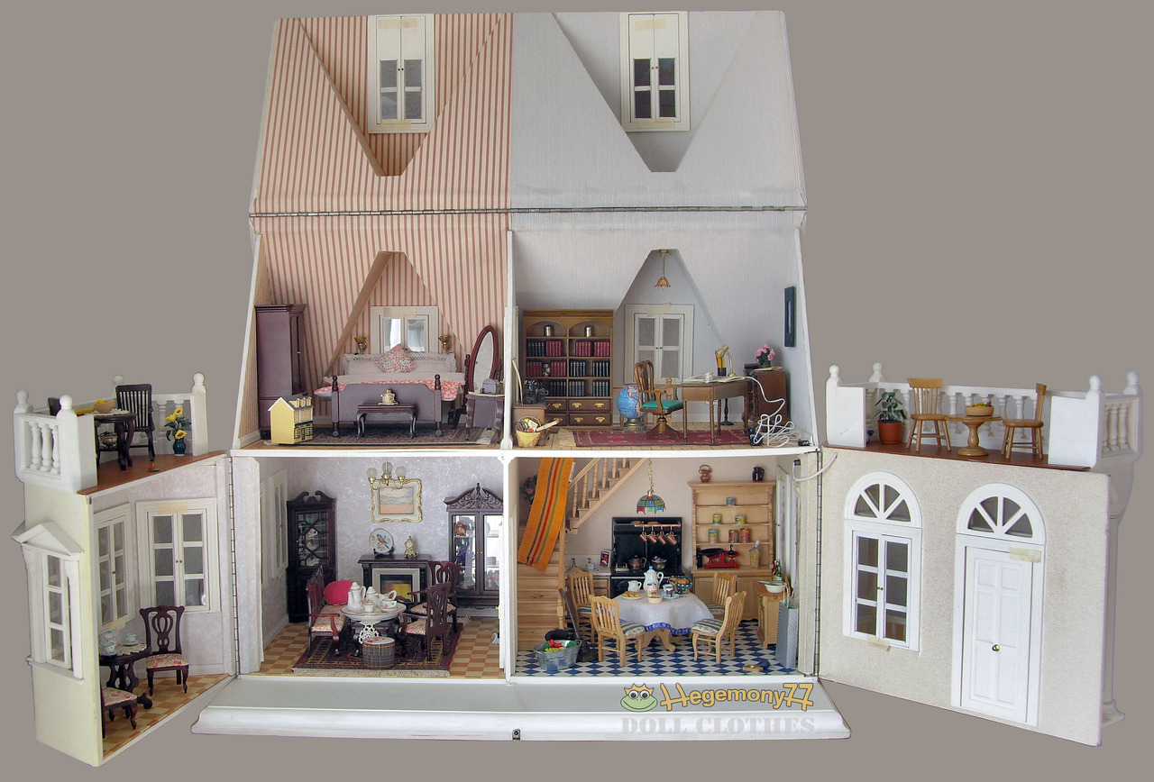1 scale dollhouse