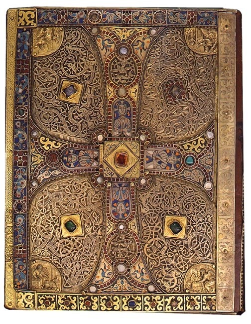 oldroze:
“ The lower cover of Lindau Gospel, 9th century.
”