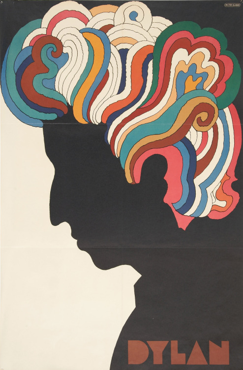 psychedelic-sixties:Bob Dylan by Milton Glaser 1967