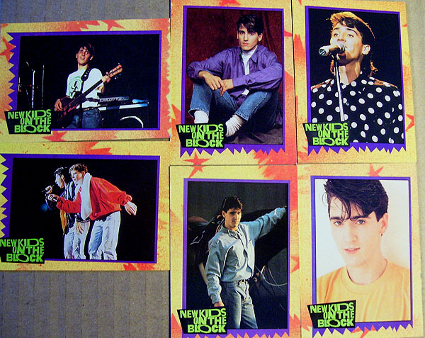 Heather's Retro Heaven — Jonathan Knight NKOTB Trading Cards (1989)