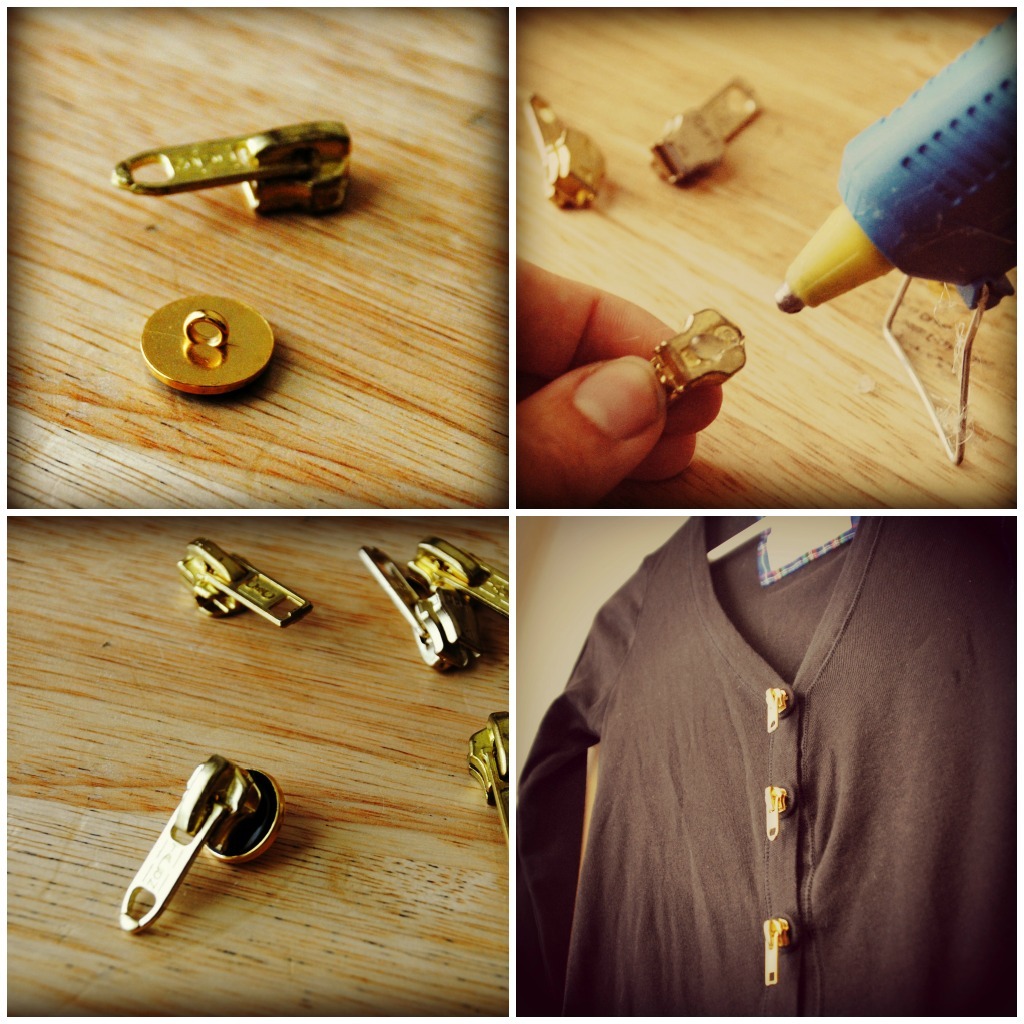 zipper pulls diy