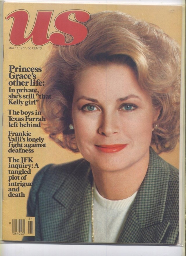 US Magazine May 17, 1977 Princess Grace Cover - Grace & Family