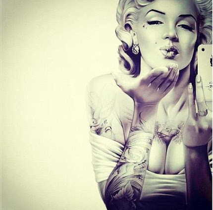 Epic tattoo Girl with ink tattoo& 039;d girl