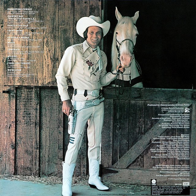 NudieTheRodeoTailor \u2014 The rhinestone cowboy Glen Campbell I