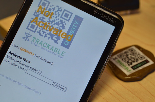 from image code qr extract to how Geocaching Trackable â€¢ Free Geoencoder Homemade