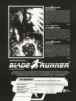 @FUTURE NOIR - Blade Runner (1982) archives  I  Incept date: 13102010