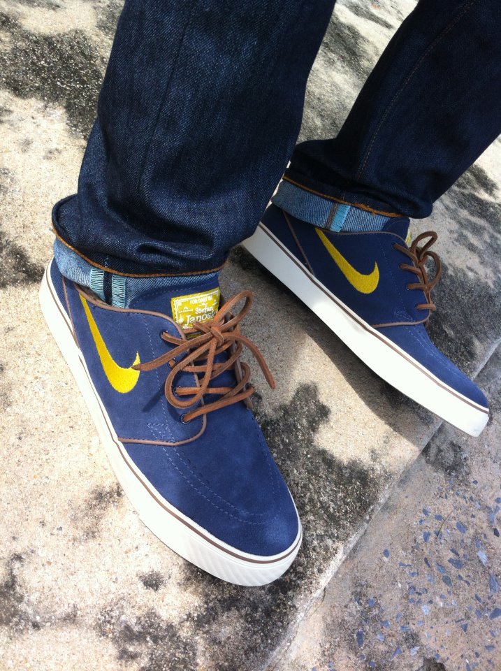 thunder blue janoski