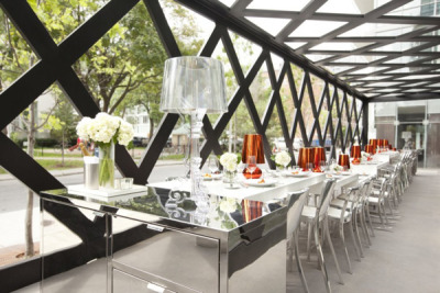 architizer:<br /><br />The New Scarpetta Dining Pavilion In Toronto<br />