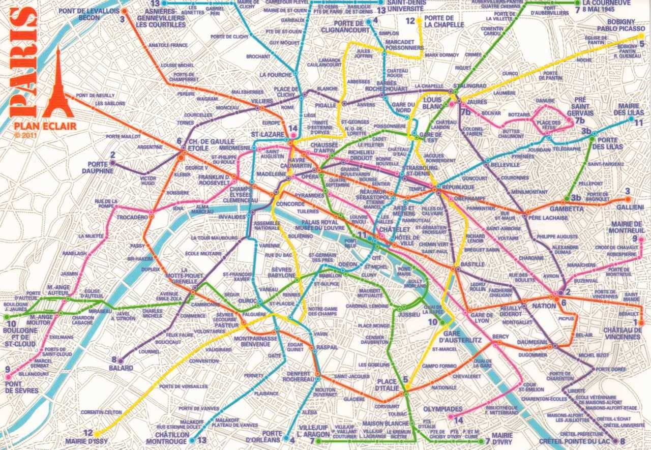 Postcards from Paris - Métro Edition Here’s an... - Transit Maps