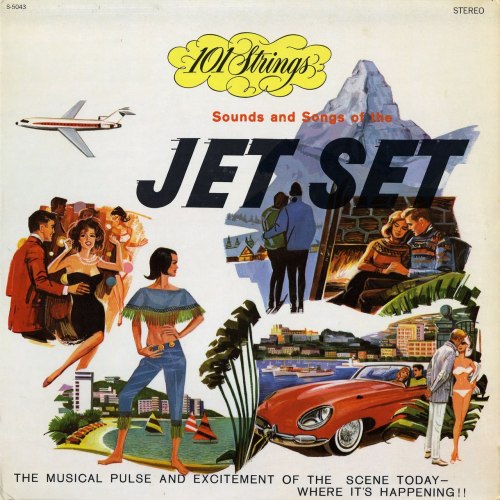 Cover to the upcoming Jet Set by Los Straitjackets — and the 101...