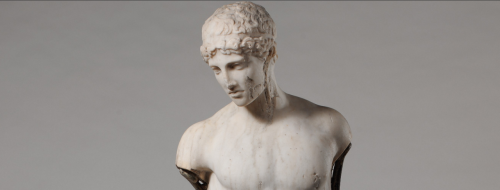 oblivion-soave:Marble Statue of a Youth, Roman (Imperial),...