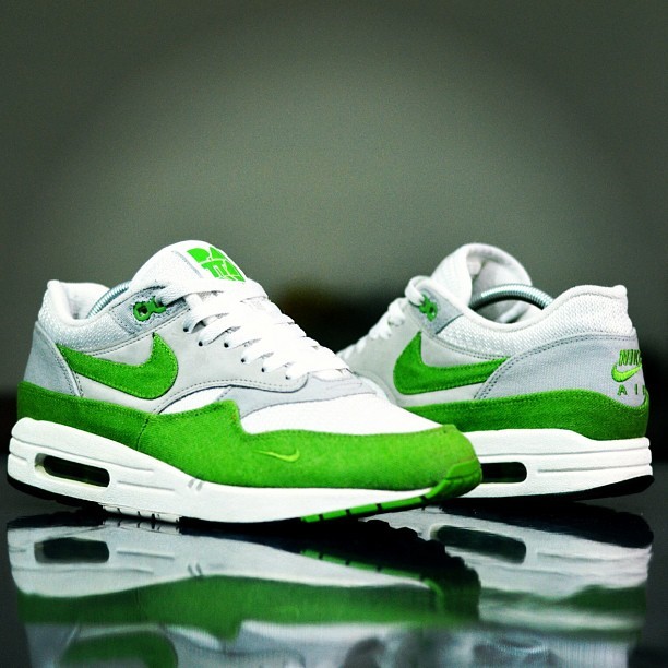 nike air max 1 patta chlorophyll green